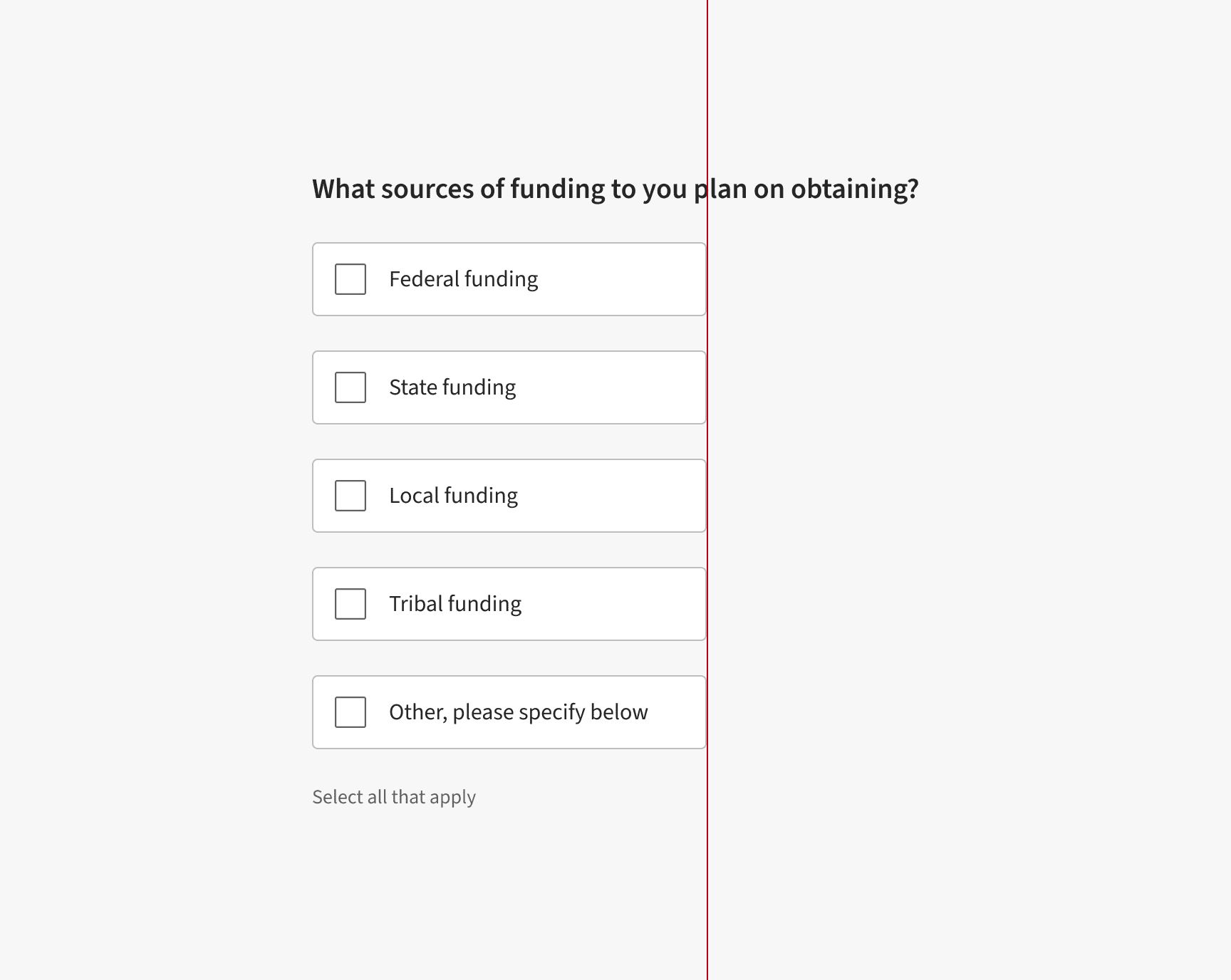 Radio button width